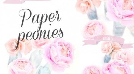 Crepe paper peonies-001