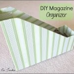 DIY Magazine Organizer