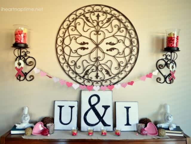 #Valentine Paper #Heart Garland on iheartnaptime.com DSC_0100