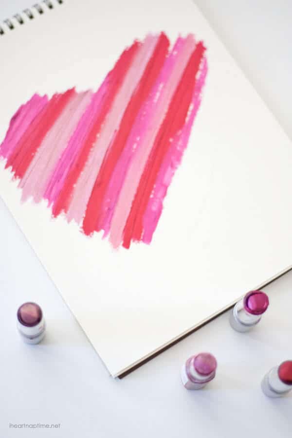 Lipstick Art on iheartnaptime.net