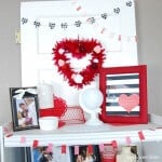 Valentine Mantel Decor