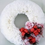 Valentine's Coffe Filter Wreath