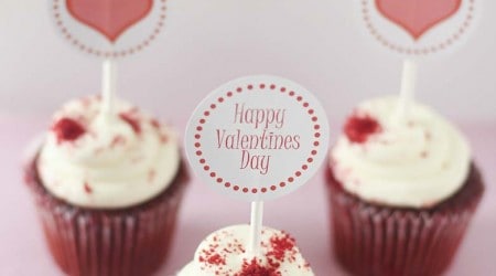 Valentine cupcake toppers {free download} on iheartnaptime.net