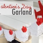 diy valentine's garland