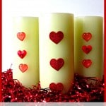 heart candles