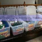 organizing holiday decor