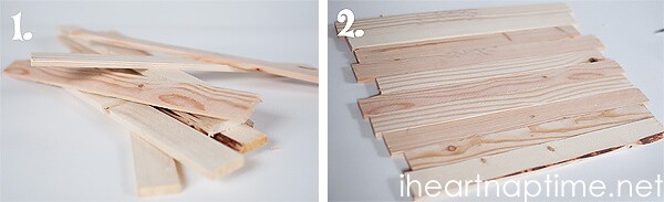 #DIY unique master bedroom art step12