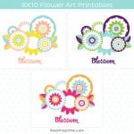 Flower Art Printable
