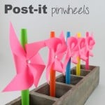 Post-it Pinwheels a