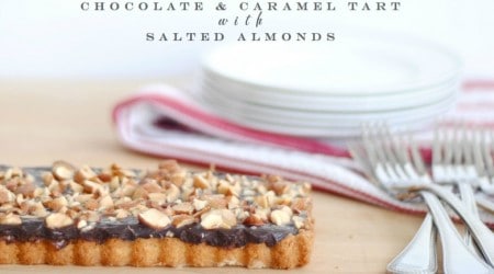 Dark Chocolate Caramel Tart