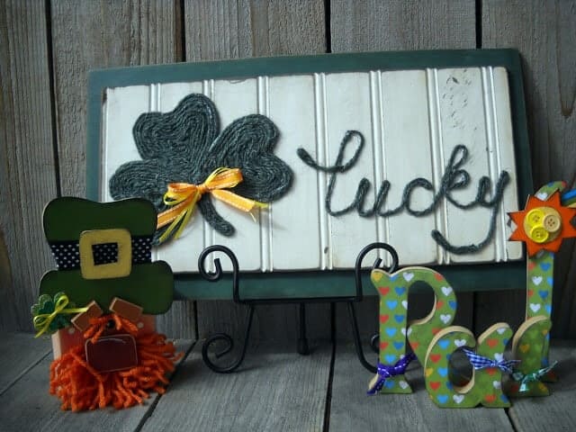 Lucky jute sign