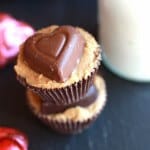 mini peanut butter kiss cookies