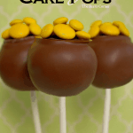 pot of gold cake pops