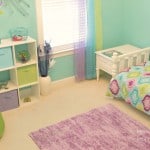 teal peacock bedroom