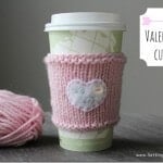 valentines cup cozy