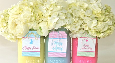 spring mason jars