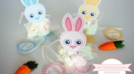 Pet Easter Bunny Printables