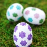 Flower-Glitter-Easter-Eggs