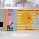 My kids will love these Easter Lunchtime Laughs at I heart naptime! Perfect for their lunches. #easter