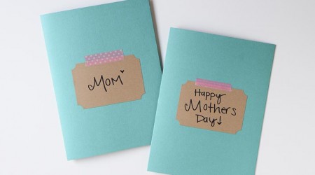 Handmade Mother's Day card