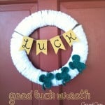 good luck wreath