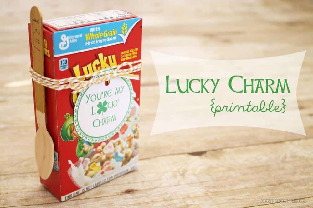 lucky charm printable