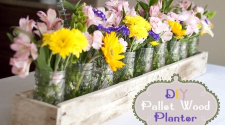 DIY Pallet Wood Planter
