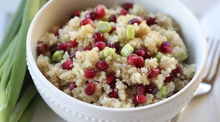 Quinoa and Pomegranate salad