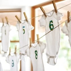 1BabyShowerOnesieGroupCraft