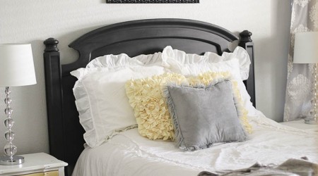 Master bedroom makeover with Sherwin Williams