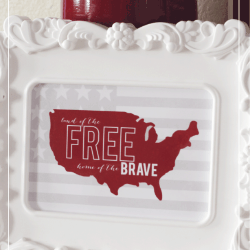I love this fourth of July print! Free at I heart naptime.