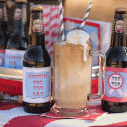 Printable Labels to make a super fun Root Beer Float Kit!