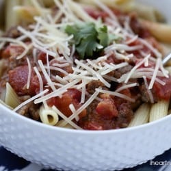 Creamy Italian pasta