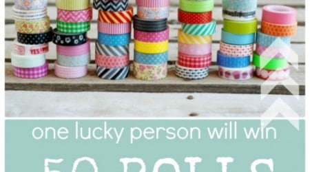 The Ultimate Washi Tape Giveaway