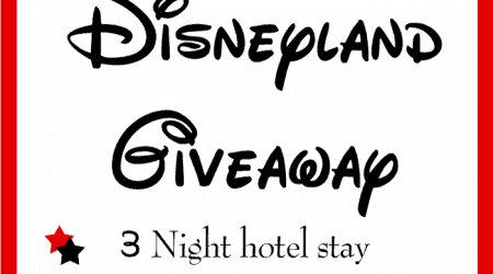 Disneyland vacation giveaway!