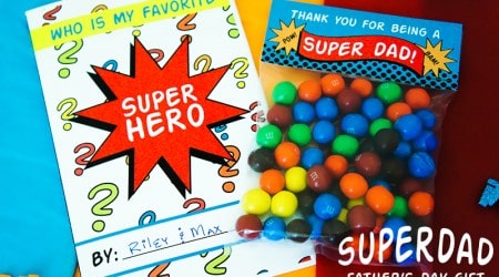 SUPERDAD Father's Day Printable {Hello Summer}