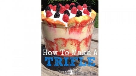 how to make a trifle