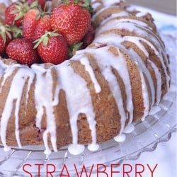 strawberry cream cake