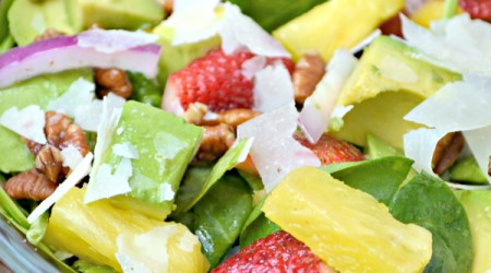 Tropical Spinach Salad 4