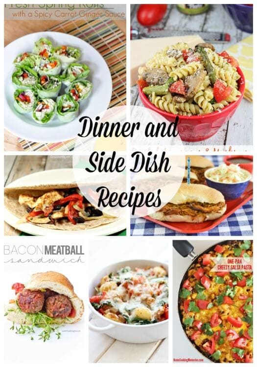 Dinner and Side Dish Recipes