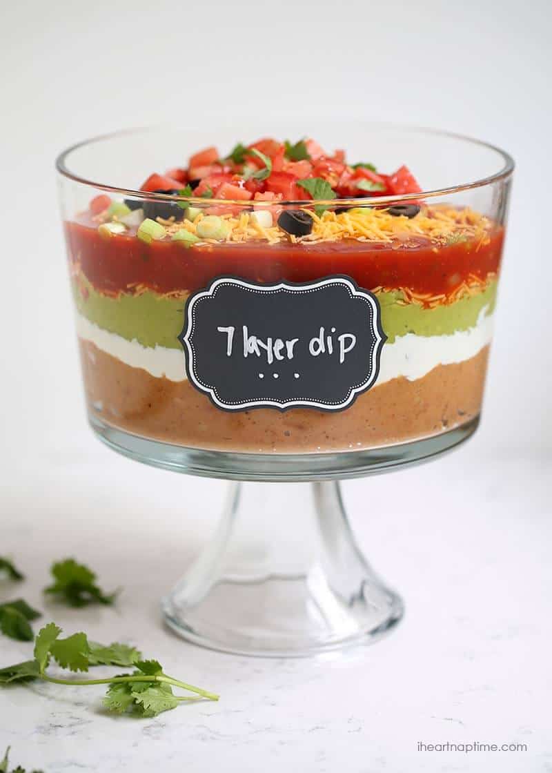 7 Layer Dip Recipe I Heart Nap Time
