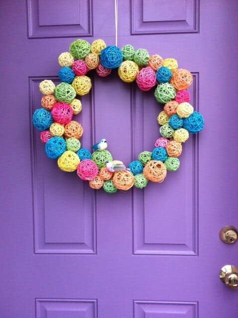 Welcome Spring: 17 Amazing DIY Wreath Ideas