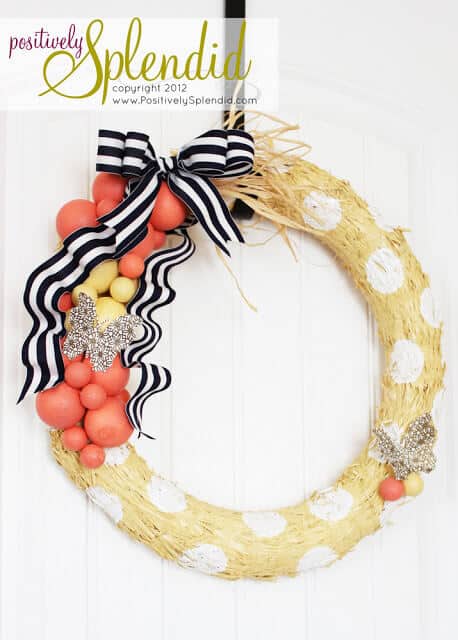 Welcome Spring: 17 Amazing DIY Wreath Ideas