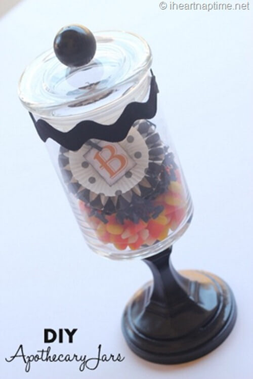 apothecary jar, halloween