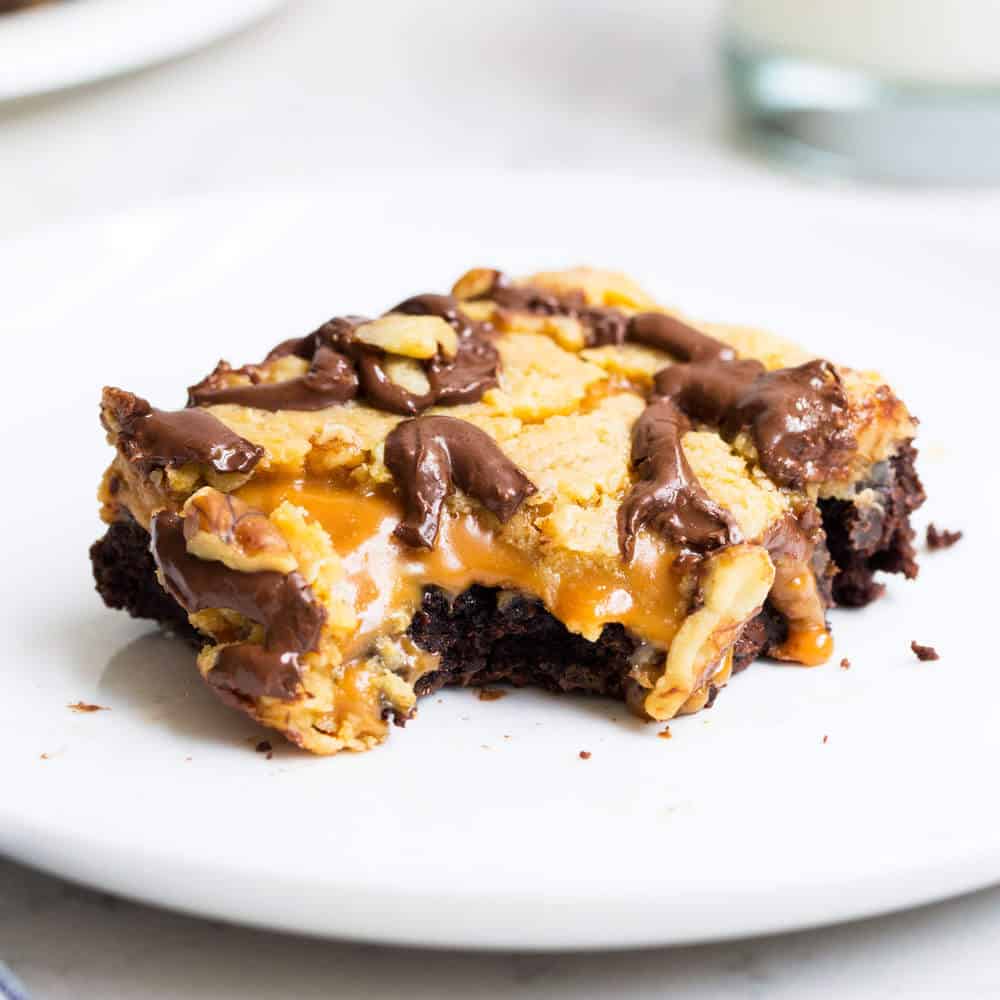 German Chocolate Brownies | Oktoberfest Recipes To Keep The Party Going | Homemade Recipes