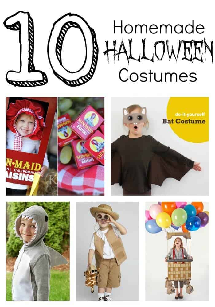 Best Homemade Halloween Costumes {15 ideas} - I Heart Nap Time