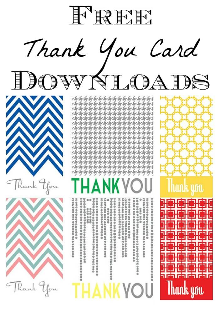 Thank You Note Printable- {FREE printable} Thank You Note Printable- {FREE printable}