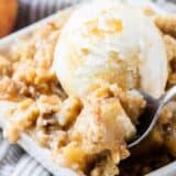 apple crisp topping