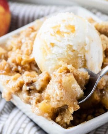 apple crisp topping