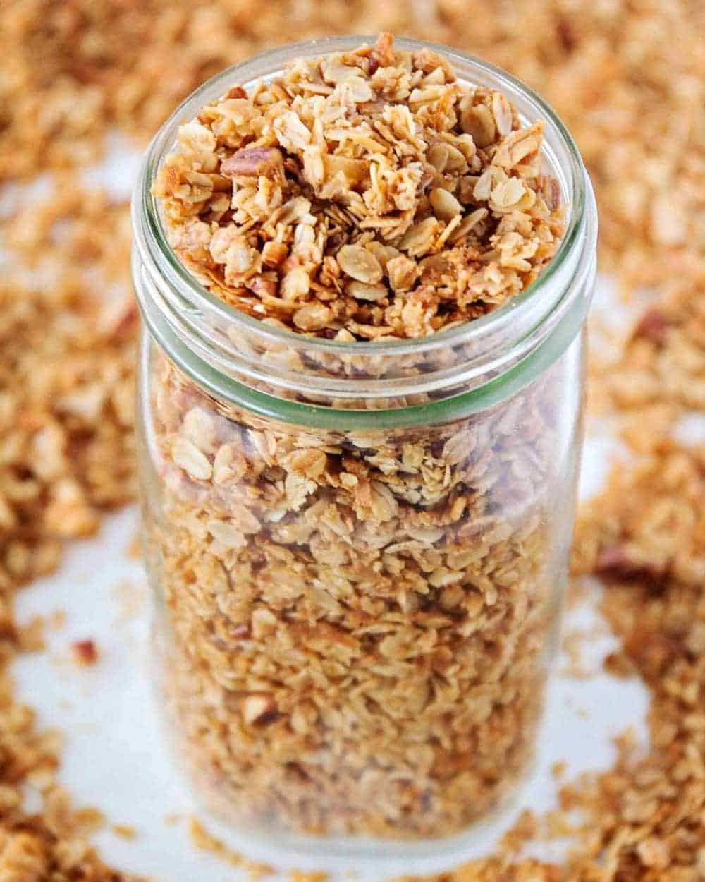 EASY Homemade Granola Recipe (25 minutes!) - I Heart Naptime